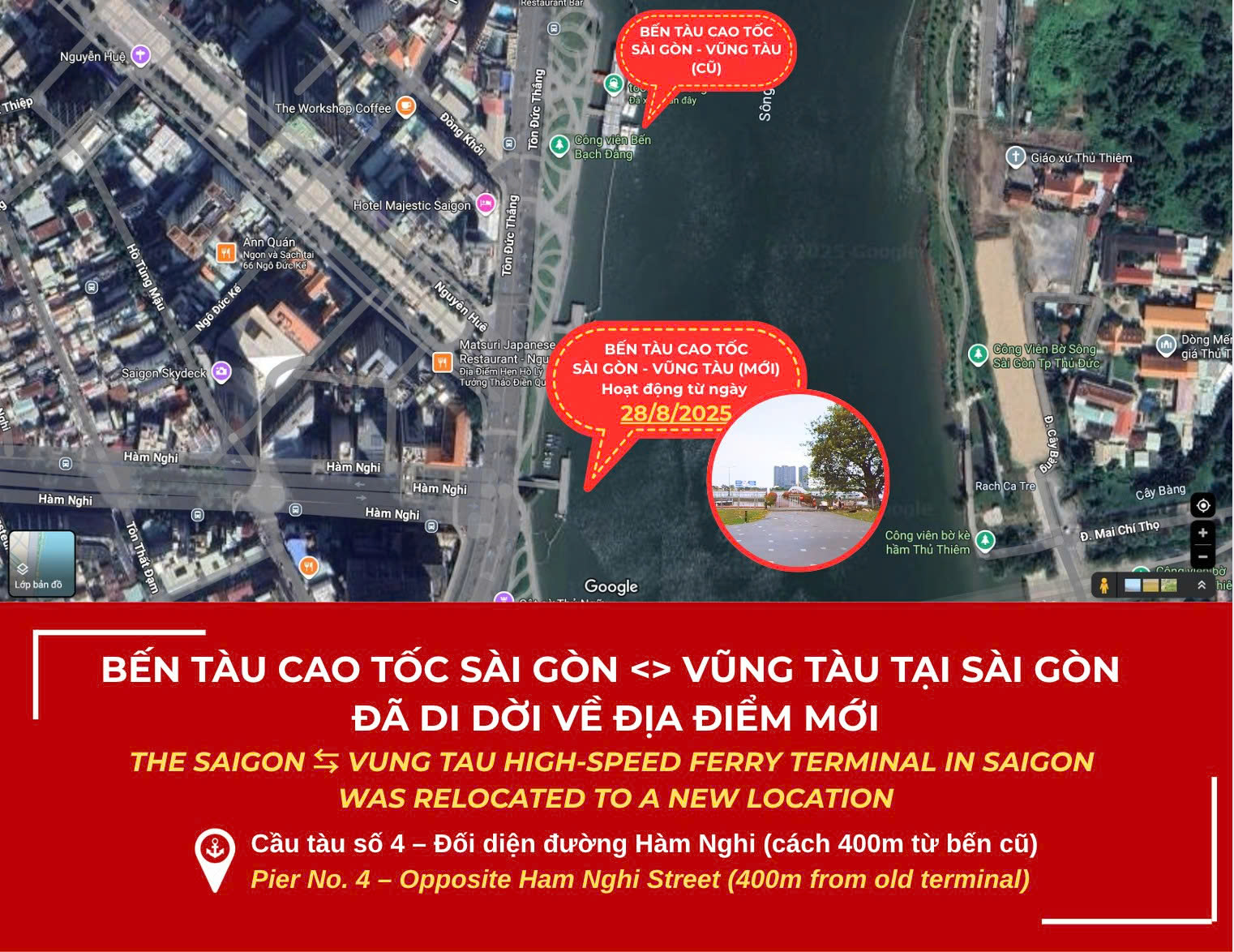 Thông Báo Dời Bến Tàu